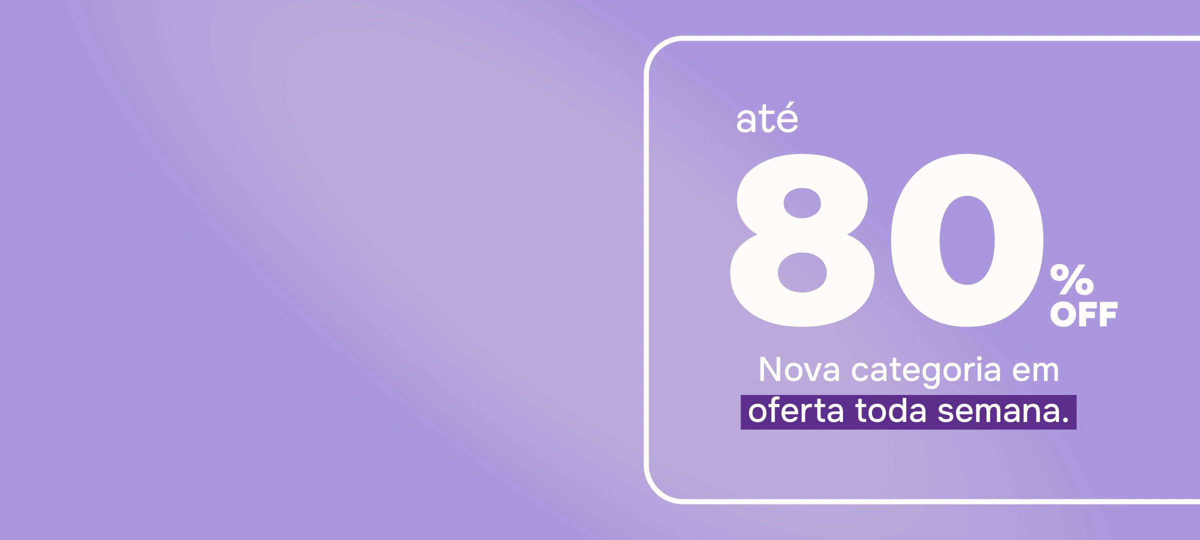 Banner do Aniversário Mevo Farma com ofertas de até 80% de desconto em toda a farmácia