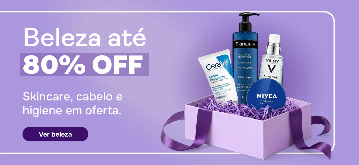 Beleza com até 80% OFF no Aniversário Mevo Farma